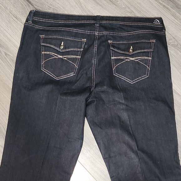 EUC Jordache Dark Bootcut Midrise Jeans - Picture 7 of 8